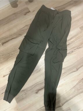 lululemon athletica Olive Cargo Jogger Pants